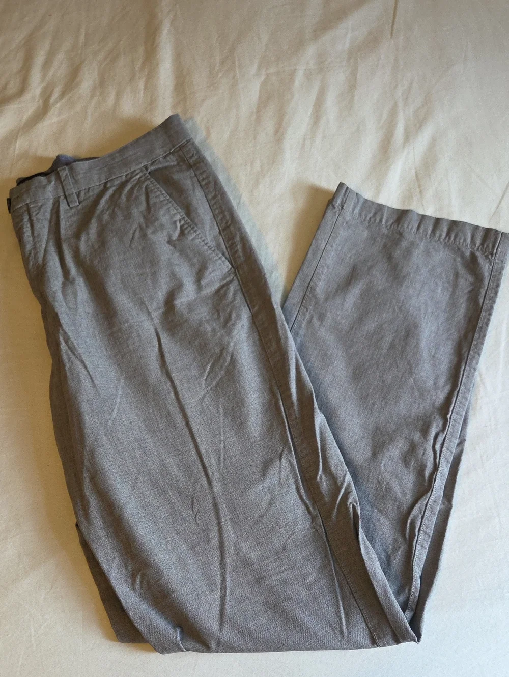 Banana Republic Kentfield Pant Gray Straight Fit